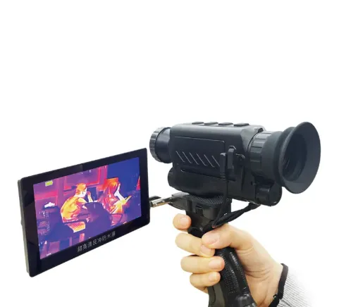 monocular handheld thermal imaging night vision device